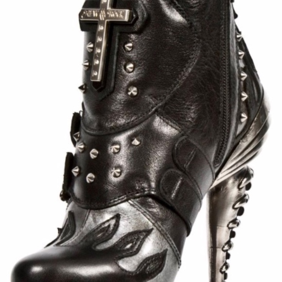 🌻Handmade Leather Biker Boots🌻In Original Box🌻NEVER WORN NWOT - Picture 5 of 8